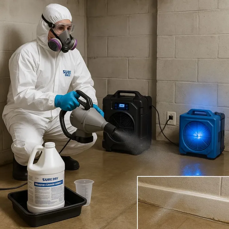 Sanitization and Odor Removal process in Fruitland, NC